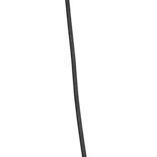 QAZQA Design hanglamp zwart met stekker incl. LED lamp dimbaar - Cavalux
