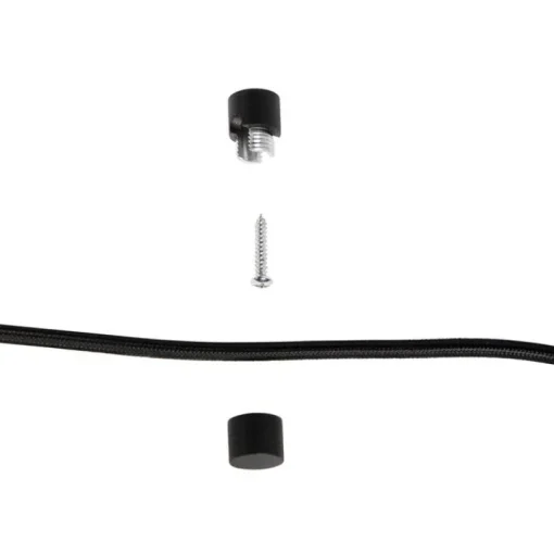 QAZQA Design hanglamp zwart met stekker incl. LED lamp dimbaar - Cavalux