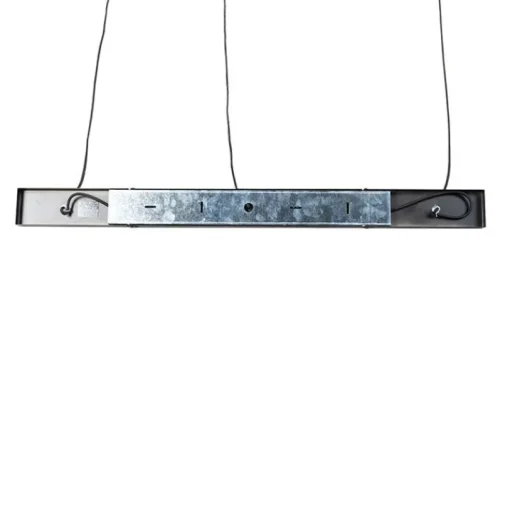 QAZQA Design hanglamp zwart met gouden binnenkant 3-lichts - Buell