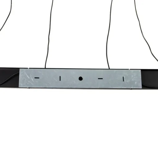 QAZQA Design hanglamp zwart met smoke glas 4-lichts - Dome