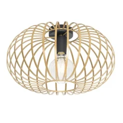 QAZQA Design plafondlamp goud 39 cm - Johanna