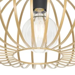 QAZQA Design plafondlamp goud 39 cm - Johanna
