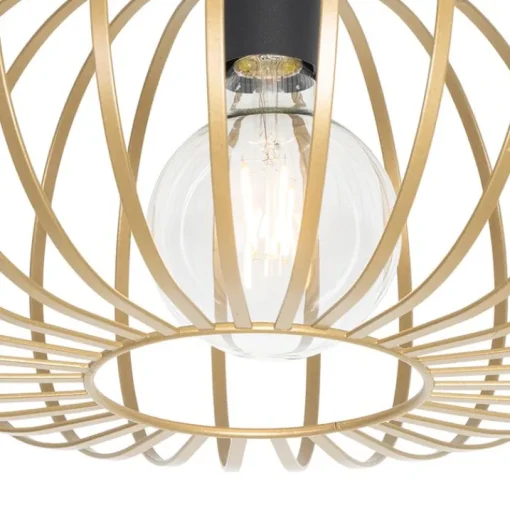 QAZQA Design plafondlamp goud 39 cm - Johanna