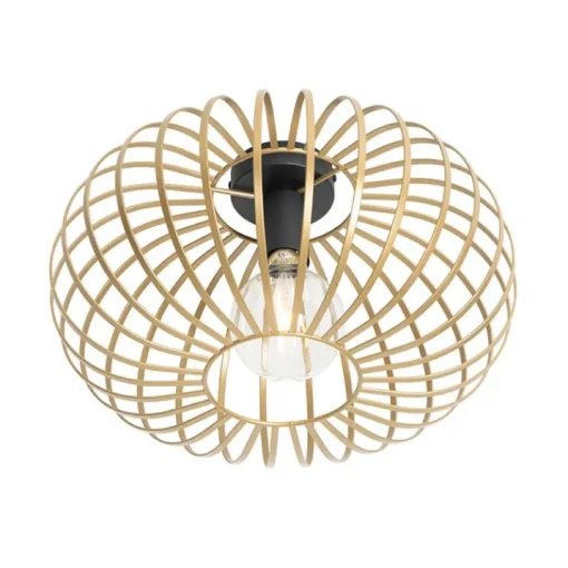QAZQA Design plafondlamp goud 39 cm - Johanna