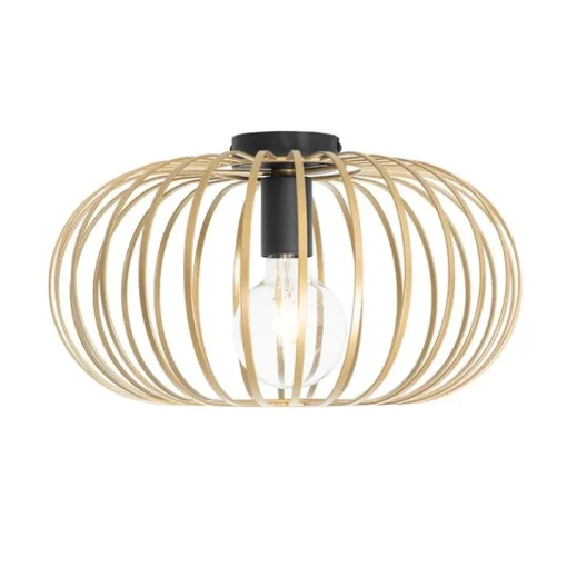 QAZQA Design plafondlamp goud 39 cm - Johanna