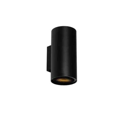 QAZQA Design ronde wandlamp zwart - Sab Honey