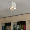 QAZQA Design spot wit vierkant - Box