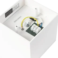 QAZQA Design spot wit vierkant - Box