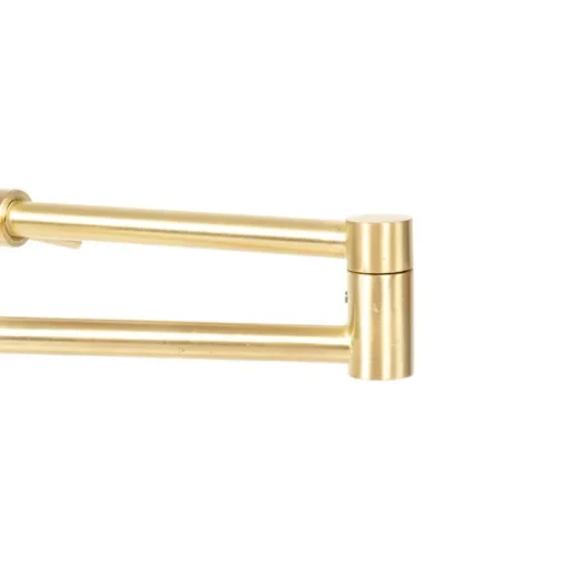 QAZQA Design tafellamp goud incl. LED met touch dimmer - Notia