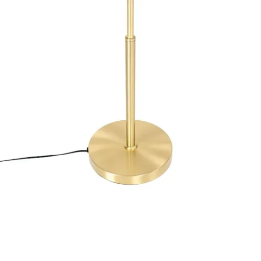 QAZQA Design tafellamp goud incl. LED met touch dimmer - Notia