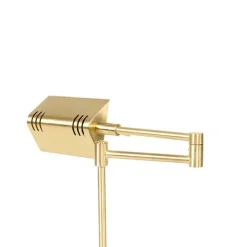 QAZQA Design tafellamp goud incl. LED met touch dimmer - Notia