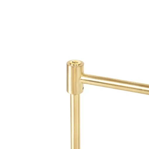 QAZQA Design tafellamp goud incl. LED met touch dimmer - Notia