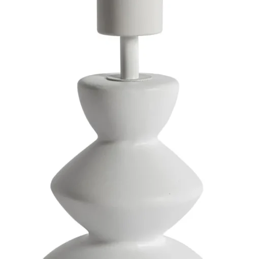 QAZQA Design tafellamp wit keramiek 15 cm zonder kap - Alisia