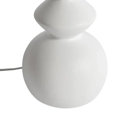 QAZQA Design tafellamp wit keramiek 15 cm zonder kap - Alisia