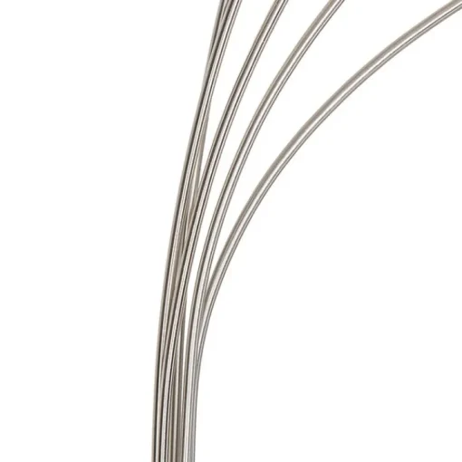 QAZQA Design vloerlamp staal met opaal glas 5-lichts - Sixties Marmo