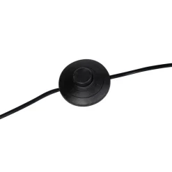 QAZQA Design vloerlamp staal verstelbaar - Hobby