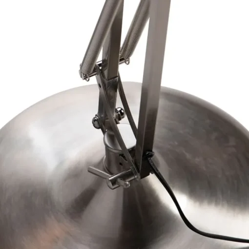 QAZQA Design vloerlamp staal verstelbaar - Hobby
