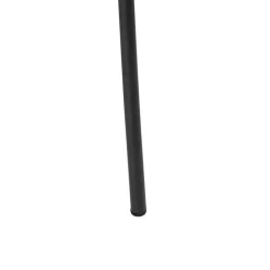 QAZQA Design vloerlamp zwart met goud - Mayelle