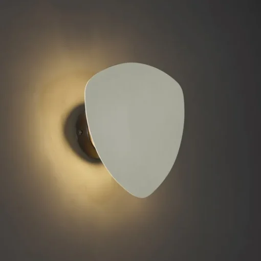 QAZQA Design wandlamp beige organisch 20 cm 2-lichts - Pulley
