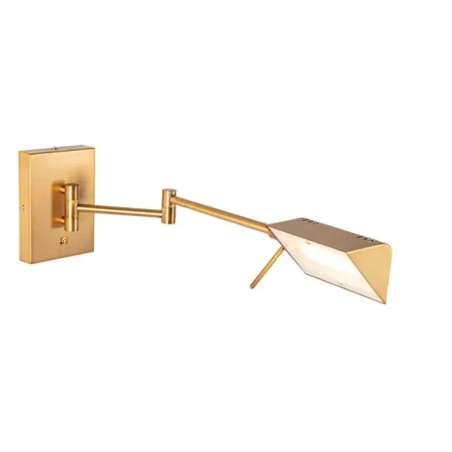 QAZQA Design wandlamp brons incl. LED dimbaar - Notia