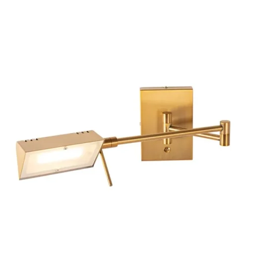 QAZQA Design wandlamp brons incl. LED dimbaar - Notia