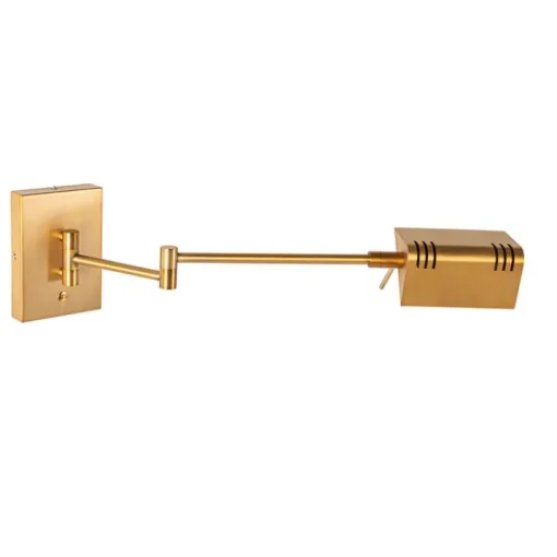 QAZQA Design wandlamp brons incl. LED dimbaar - Notia