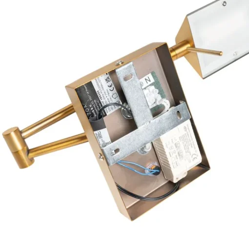 QAZQA Design wandlamp brons incl. LED dimbaar - Notia