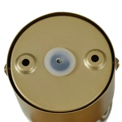 QAZQA Design wandlamp messing incl. LED IP44 - Lens
