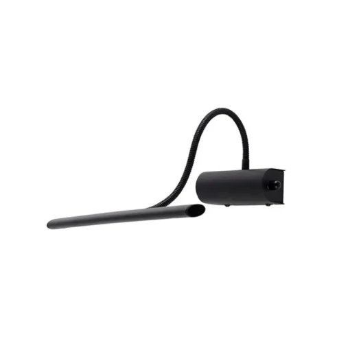 QAZQA Design wandlamp zwart 32 cm incl. LED met dimmer - Tableau