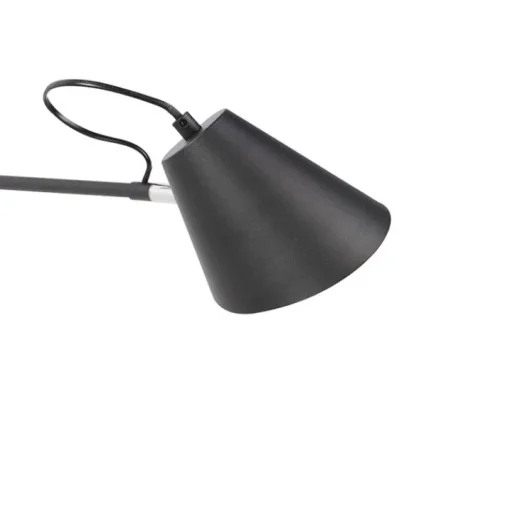 QAZQA Design wandlamp zwart 2-lichts verstelbaar - Lune