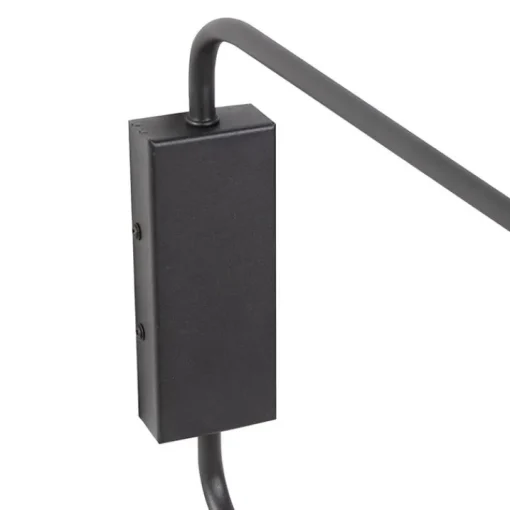 QAZQA Design wandlamp zwart 2-lichts verstelbaar - Lune