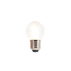 LUEDD E27 dimbare LED filament kogellamp 3W 250 lm 2700K