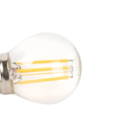LUEDD E27 dimbare LED filament kogellamp 3W 250 lm 2700K