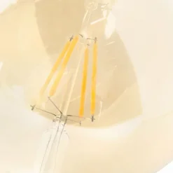LUEDD E27 dimbare LED filament lamp G125 goldline 5W 450 lm 2200K