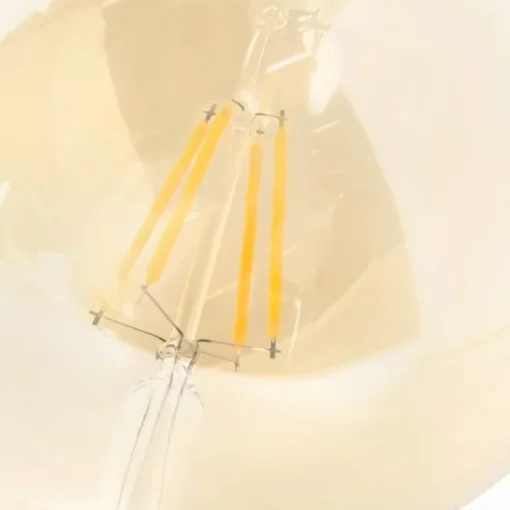 LUEDD E27 dimbare LED filament lamp G125 goldline 5W 450 lm 2200K