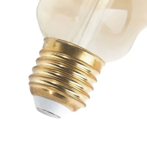 LUEDD E27 dimbare LED filament lamp G125 goldline 5W 450 lm 2200K