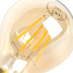 LUEDD E27 dimbare LED filament lamp A60 goldline 5W 380 lm 2200K