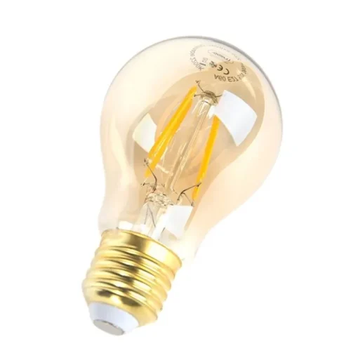 LUEDD E27 dimbare LED filament lamp A60 goldline 5W 380 lm 2200K
