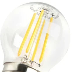 LUEDD E27 dimbare LED filament P45 kogellamp 5W 470 lm 2700K