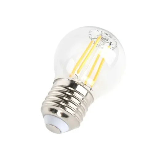 LUEDD E27 dimbare LED filament P45 kogellamp 5W 470 lm 2700K