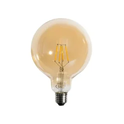 LUEDD E27 dimbare LED goud G125 5W 450 lm 3000K