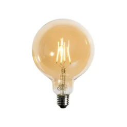 LUEDD E27 dimbare LED goud G125 4,9W 450 lm 2200K
