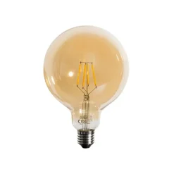LUEDD E27 dimbare LED goud G125 4,9W 450 lm 2200K