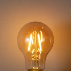 LUEDD E27 dimbare LED lamp A60 goud 3W 250 lm 2200K
