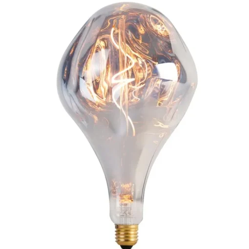 Calex E27 dimbare LED lamp A165 zilver 6W 160 lm 1800K