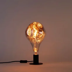 Calex E27 dimbare LED lamp A165 zilver 6W 160 lm 1800K