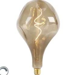 Calex E27 dimbare LED lamp G168 brons 6W 150 lm 1800K