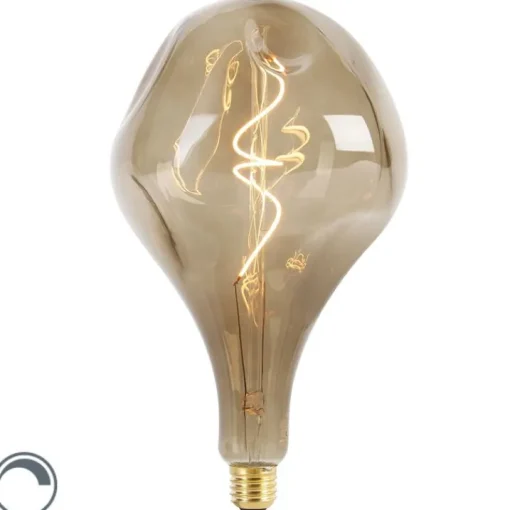 Calex E27 dimbare LED lamp G168 brons 6W 150 lm 1800K