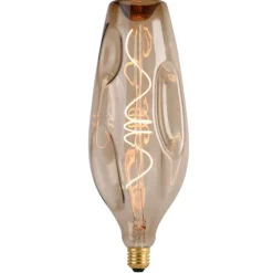 Calex E27 dimbare LED lamp G110 bruin 4W 80 lm 1800K