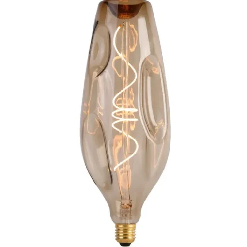 Calex E27 dimbare LED lamp G110 bruin 4W 80 lm 1800K